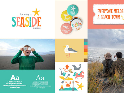 Seaside, Oregon branding