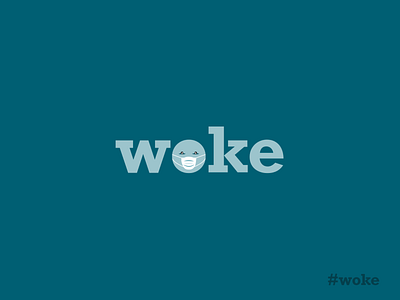 Woke up India | Stay Home | Stay Safe awareness covid19 dribbble letter logo lettering logo logos mask ux woke