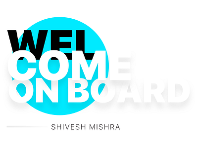 Welcome Shivesh