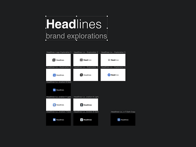 Headlines Brand Exploration brand headlines news news app reader