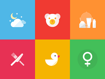 Icons for health application