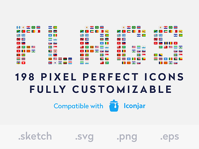 Flags Icons Pro 🙌 flag flags icon icons pixel perfect sketch svg symbol