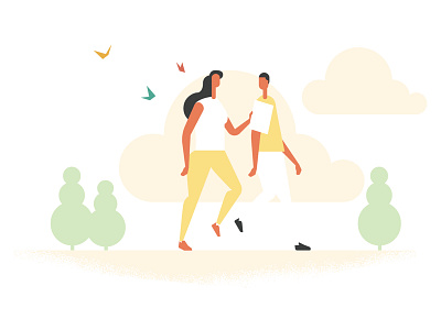 🌳 Hey managers, you should get out more 🚶 blog happiness hero illustration people