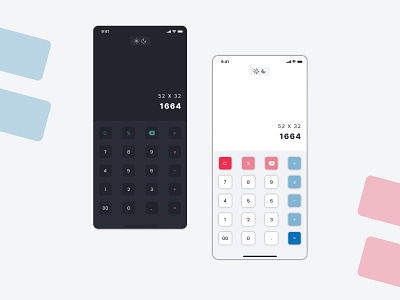 Calculator App - Daily UI Day 4 app design mobile app ui