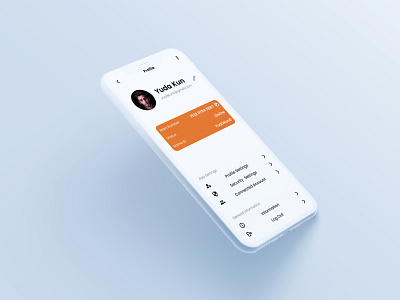 User Profile - daily UI Day 04