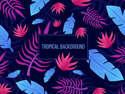 Tropical Background background flower leaf tropic tropical flower tropical leaf tropical pattern