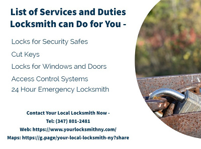 Your Local Locksmith NY | Dribbble