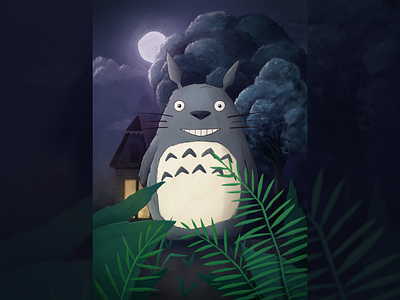 Totoro Illustration