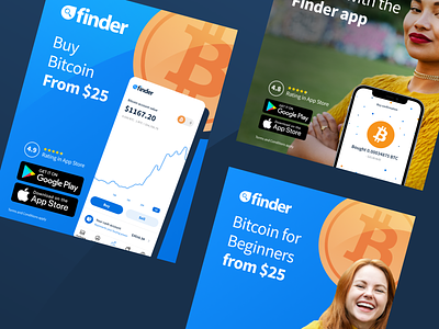 Finder App - Bitcoin campaign
