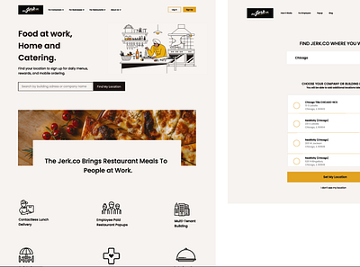 Food Ordering Web App Ui Design. app app design branding design figma graphic design illustration logo ui uiuxdesign