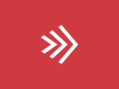 Arrow Logo arrow chevron dynamic icon logo logotype pink red