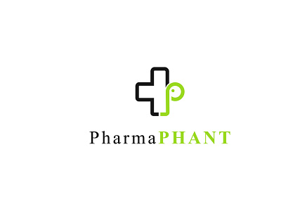 Medical Pharmacy and Elephant logo