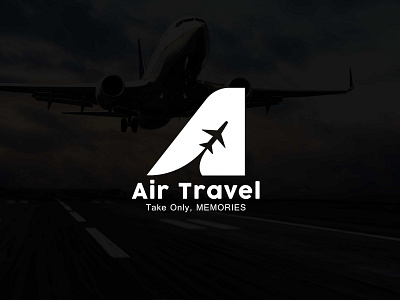 A initial logo in Travel style