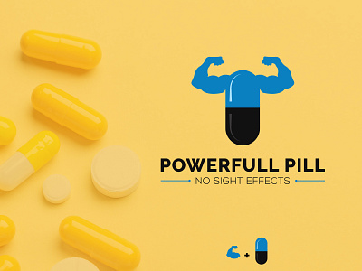 Pill logo design