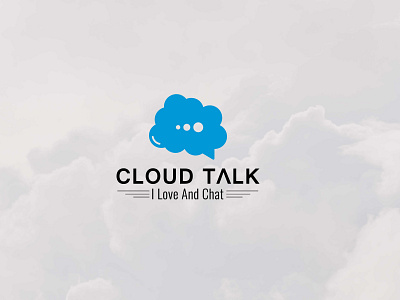 Cloud Talk logo design