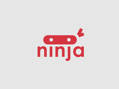 Ninja Icon logo design branding design graphic design icon logo logo design modern minimalist ninja design ninja icon design ninja logo vector