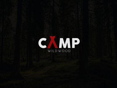 Camp Modern Minimalist logo