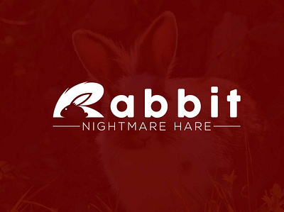 R Logo design incorporated with Rabbit awesome branding conceptual creative design graphic design icon logo logo design modern minimalist professional r logo r rabbit design r rabbit logo unique vector