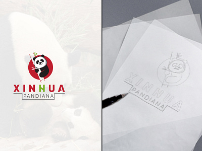 Pandiana Logo design from SCRATCH