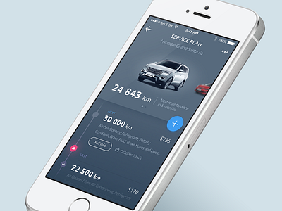 Hyundai — Service plan page app car ios iosapp iphone mobile mobileapp