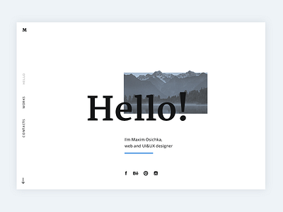 Hello! Here is my website concept.