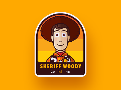 Sheriff Woody Badge