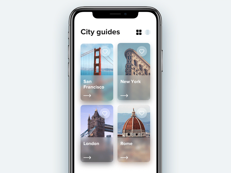 City Guides Cards
