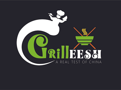 Resto logo concept. graphic design logo