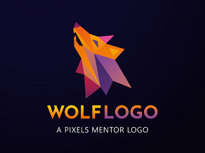 FOX LOGO- FROM PIXELS MENTOR LOGO branding design graphic design illustration logo typography ui vector