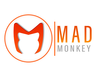 Mad Monkey logo 3d animation branding brandlogo design graphic design illustration logo logodesign mlogo motion graphics tshirtbrandlogo