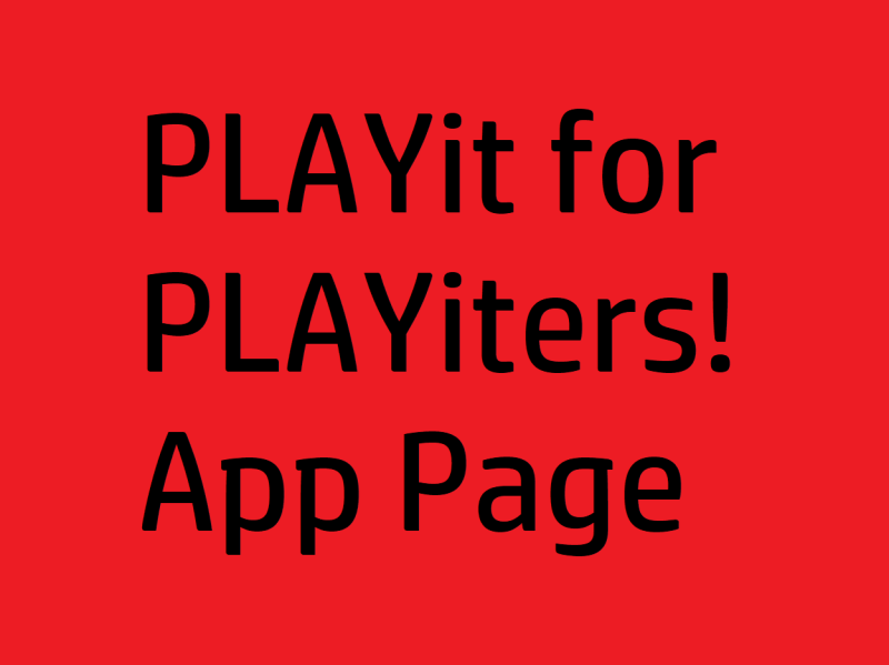 PLAYit App Download Page for PLAYiters by PLAYit Player on Dribbble PLAYit App Download Page for PLAYiters by PLAYit Player on Dribbble