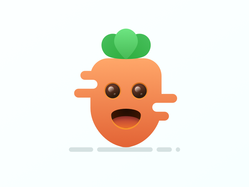 Carrot Emoji by SanityD on Dribbble