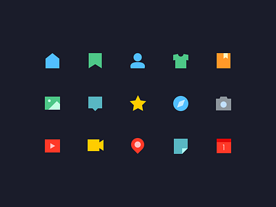 Colored Icons