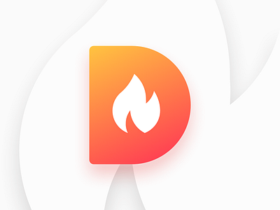 D-Fuel Logo d fire fuel logo
