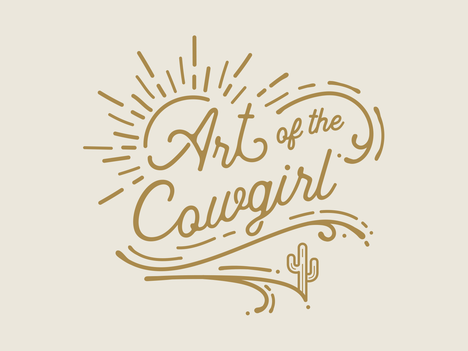 Art Of The Cowgirl Shirt Design By Lauren Summers On Dribbble