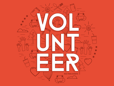 Volunteer Shirt Graphic icon illustration shirt type volunteer