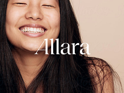 Allara Logo brand identity branding logo typo typography