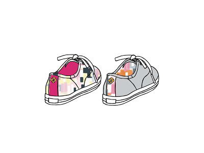 Keds + Birchbox detail sketch birchbox illustration keds pattern shoe sketch sneaker