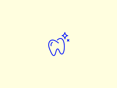 Tooth branding design illustration sparkle teeth tooth