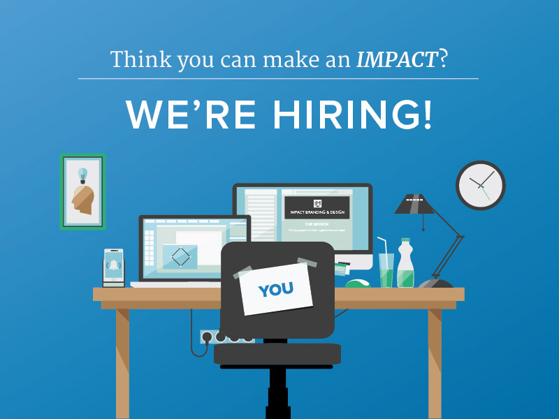 IMPACT is Hiring project strategist web design jobs hiring