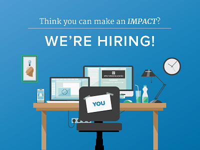 IMPACT is Hiring hiring jobs project strategist web design