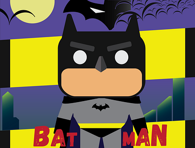 Lord AP X PoP style Batman! animation branding graphic design