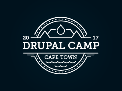 Drupal Camp Cape Town Logo drupal