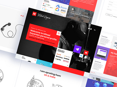 Personal Blog Design blog brand branding design icon minimal ui ux vector web website