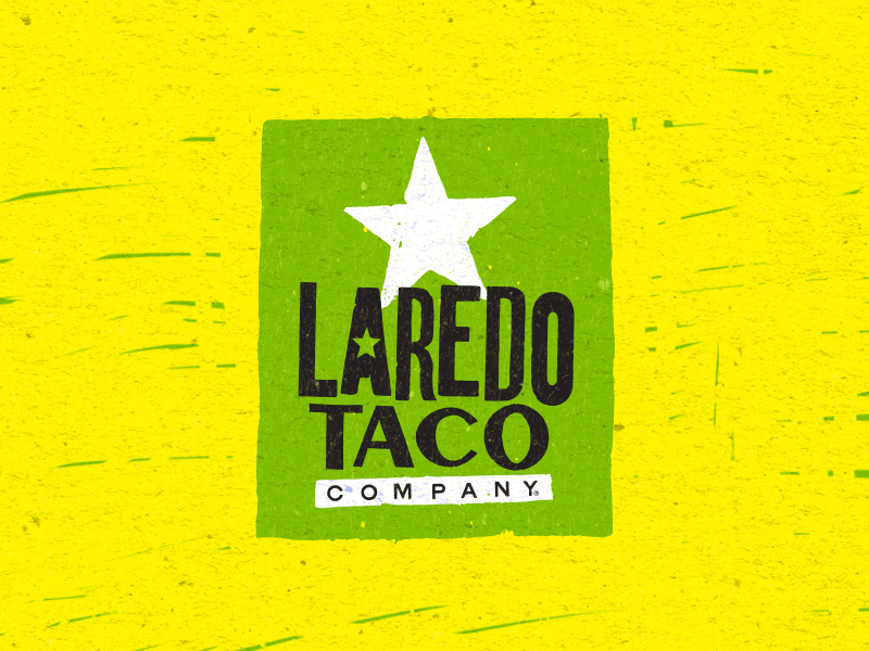 LTC Before & After authentic branding illustration logo tacos typography woodcut