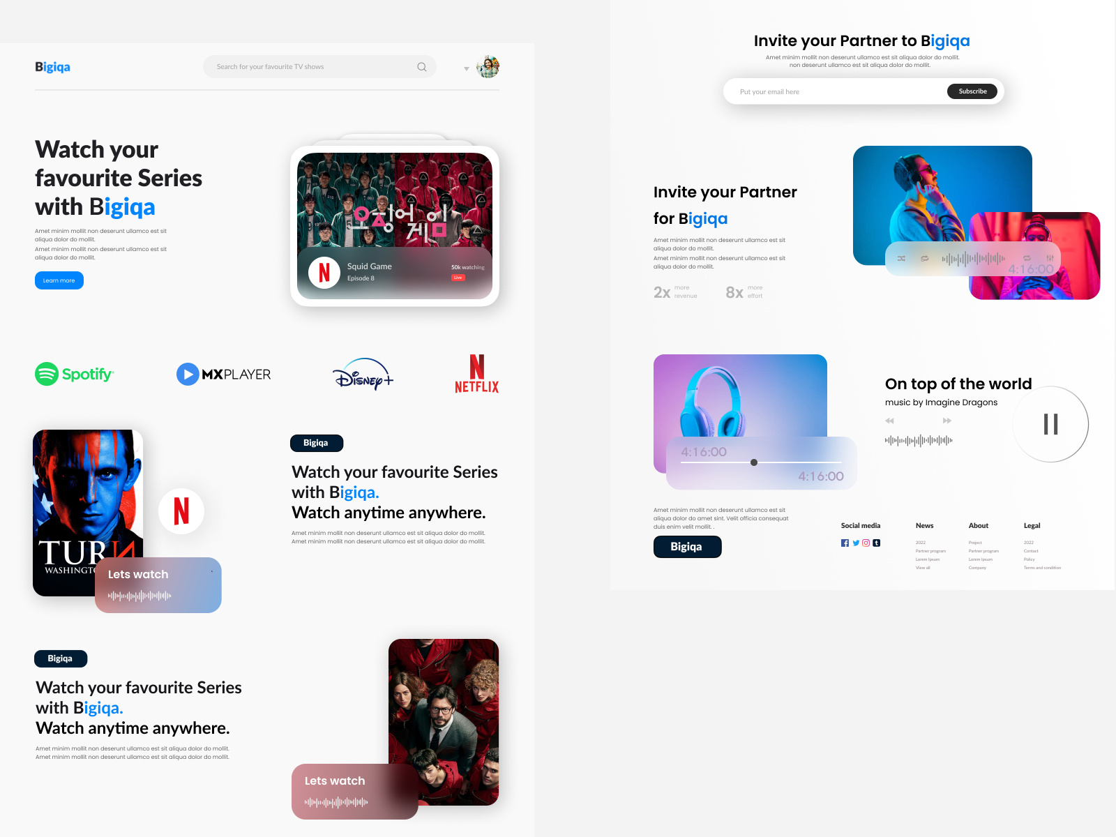 Web Series by Sahil on Dribbble