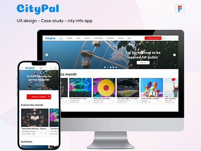 CityPal responsive website - Case study