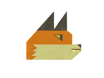 fox tooth adobe animal fox fresco illustration illustrator texture