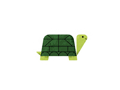 Happy Turtle animal illustration illustrator texture turtle