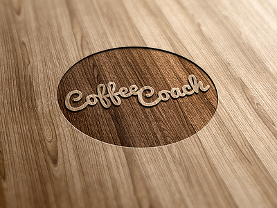 Coffee Coach | logo coffee logo wood